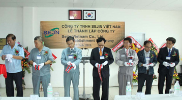 해외법인 세진베트남 창립 1주년 (2012. 2)