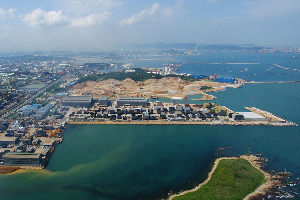 원산공장 부지조성사업 (총 부지 451,000m2)